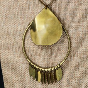 Gold Circle Neckalce